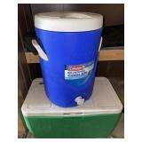 (2) Coleman coolers