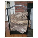 Firewood and holder
