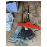 Rakes, shovel and more