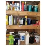 Cleaners, paint, more
