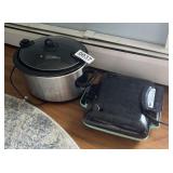 Crock Pot and waffle maker