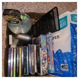 Computer games, tape measure,  office and more