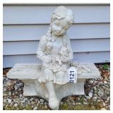 Concrete yard decoration