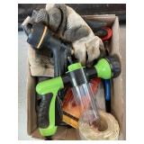 Garden hose attachments, gloves and more