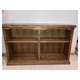 Wooden bookcase