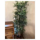Faux potted tree