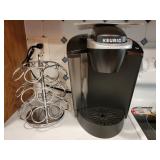 Keurig and pod holder