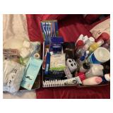 Bathroom supplies, more