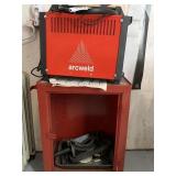 Lincoln Archweld Mig welder and cart