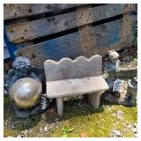 (3) small yard decorations
