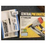 Air nailer and framing nails