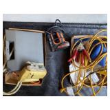 Jig saw, extension cords, Stapler & more