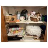 Coleman light, figurines & more