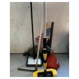 Bissell vacuum, car duster, flags and more