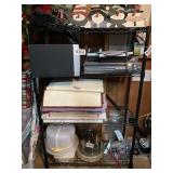 Wire shelving unit (Contents NOT included)