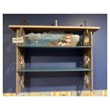 (2) Wall shelves