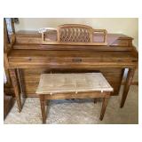 Baldwin upright piano w/bench