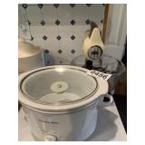 Mixmaster mixer and crock pot