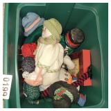 Tote of Christmas decor