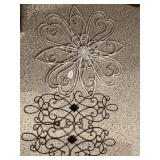 Metal wall decor