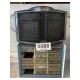 Organizer, hardware, and heater