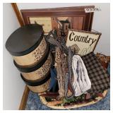 Country themed decor