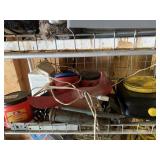 Oil container, grease gun, and more