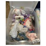 Tote with Easter decor