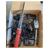 Work light, cellphones