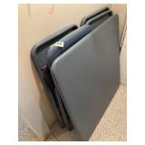 Card table and 4 folding chairs