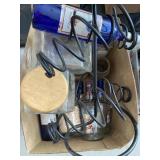 Wine rack, bottles, glass containers, vintage