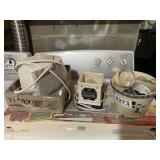 Santa Train set, wax warmer, heater and more