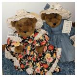 (2)"Once Upon A Bear" bears (signed and numbered