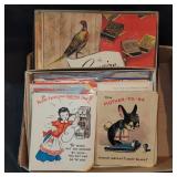 Vintage greeting cards and more