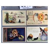 Vintage Halloween post cards