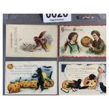 Vintage Halloween post cards