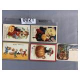 Vintage Halloween post cards