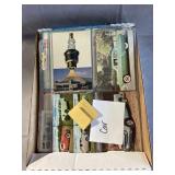 Vintage car postcards