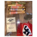 WWII German memorabilia, political advertising