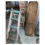Primitive Versatile stepladder, ironing board