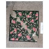 Pair cast-iron corner brackets 17" x 17"