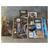 Vintage tobacco tags miscellaneous hardware, more