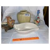 Weller vase, Hull, more