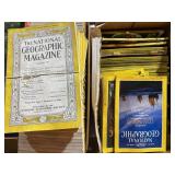 National Geographic magazines