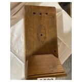 Vintage oak telephone case