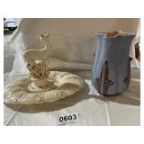 Vintage red wing pottery