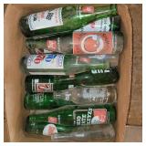 Vintage soda bottles