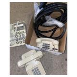Vintage phones, generator cable?