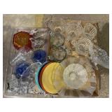 Glass cups, bowls & more