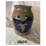 1994 Beaumount Brothers decorated crock, 9 in